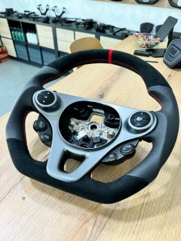 Smart 453 BRABUS Lenkrad Neu Beziehen Ar.804